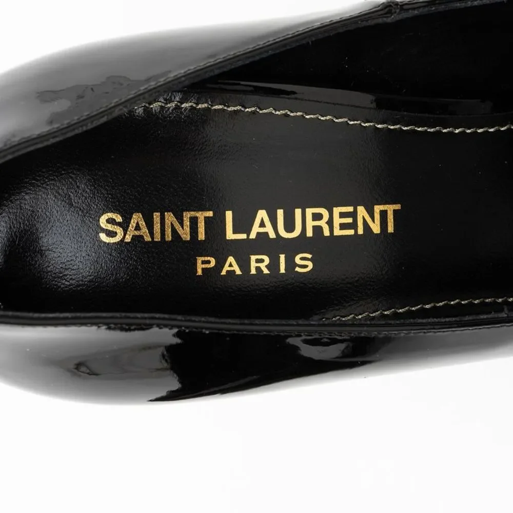 Saint Laurent Patent Leather Opyum Pumps - Size 8 / 38 - Picture 7 of 8
